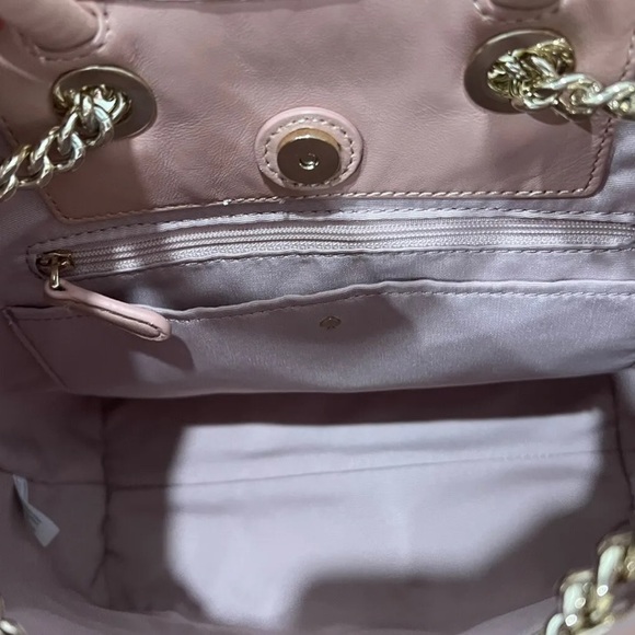 Kate Spade Bloom Medium Quilted Nappa Leather Backpack Flapper Pink $398 New - Picture 5 of 9